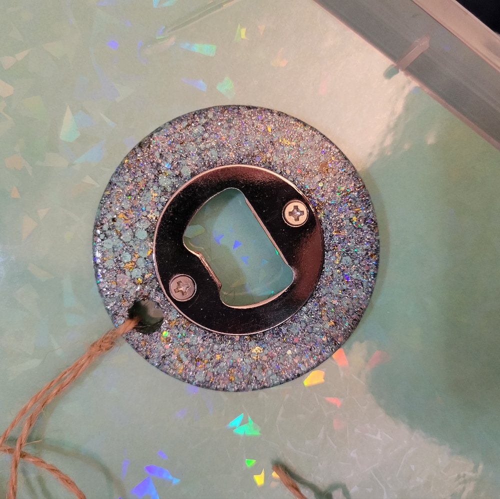 Epoxy beer opener